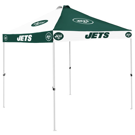 LOGO BRANDS New York Jets Checkerboard Canopy 622-42C